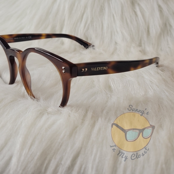 Valentino Diamond Clear Clip-On Sunglasses😎 VA4009 2 Pair in One!! Beautiful😍 - Picture 5 of 10